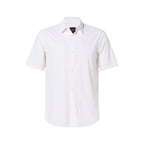 Weißes Polyamid-Shirt mit kurzen Ärmeln Armani Exchange