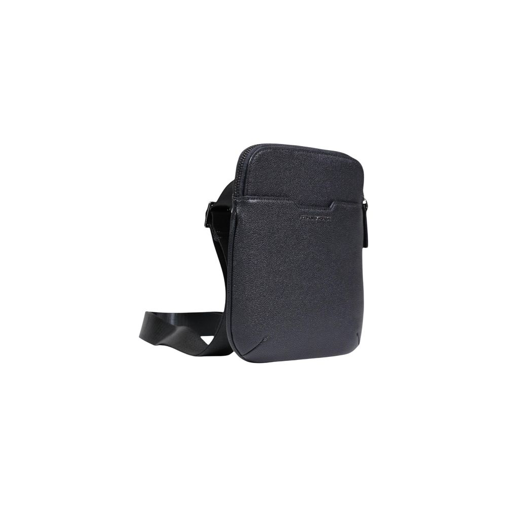 Schwarze Polyester-Messenger-Tasche Armani Exchange