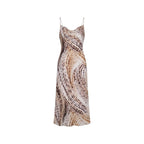 Mehrfarbiges Lyocell-Maxikleid Guess
