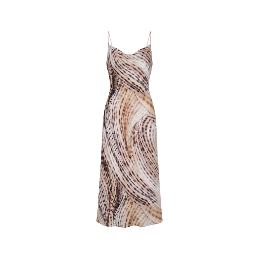 Mehrfarbiges Lyocell-Maxikleid Guess