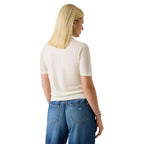 Beige Woll-T-Shirt Guess