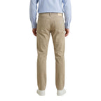 Beige Baumwoll Skinny Hose Guess