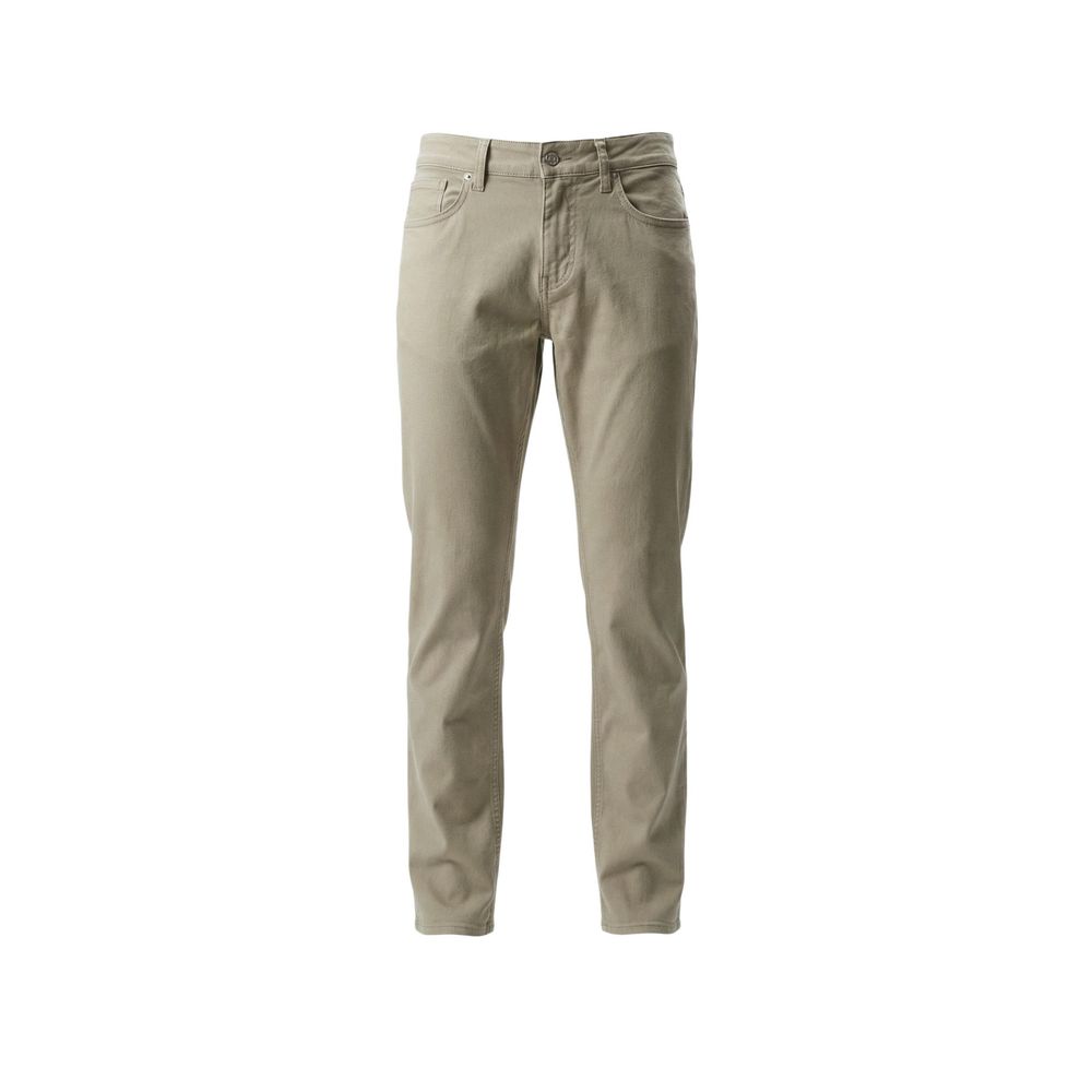 Beige Baumwoll Skinny Hose Guess