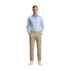 Beige Baumwoll Skinny Hose Guess