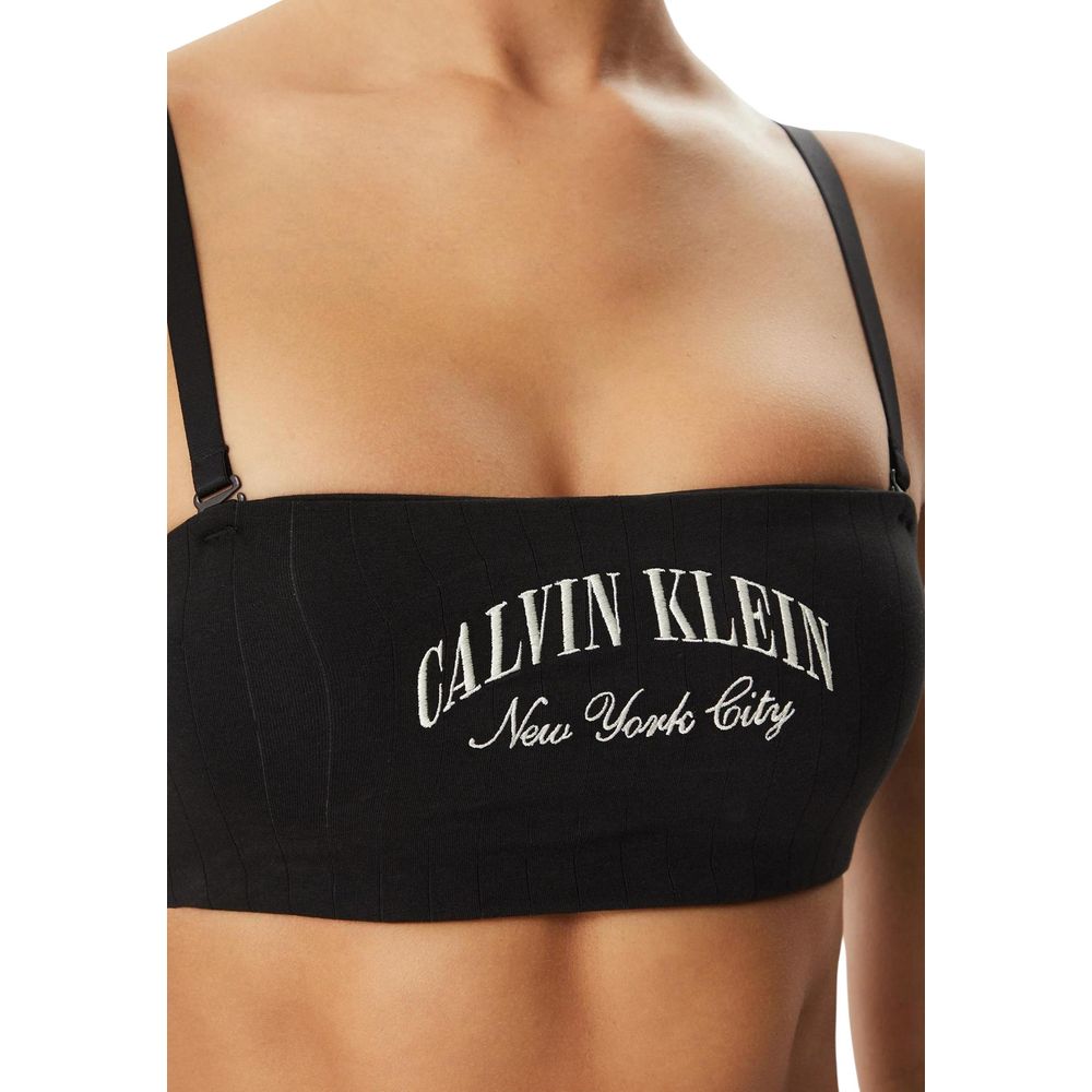 Schwarzer Baumwoll-BH Calvin Klein Underwear