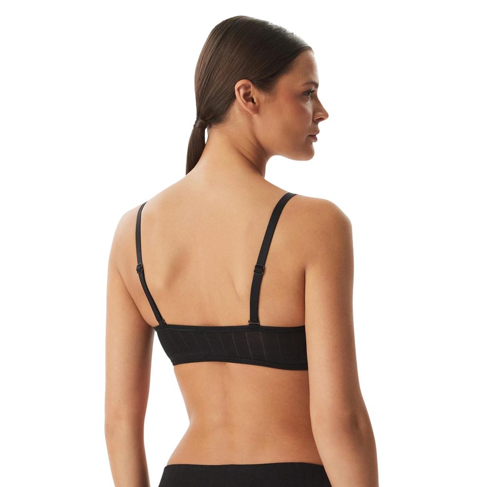 Schwarzer Baumwoll-BH Calvin Klein Underwear