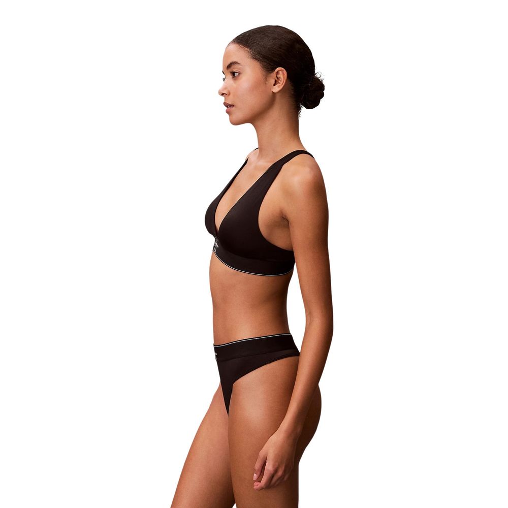 Schwarzer Slip aus recyceltem Polyester Calvin Klein Underwear