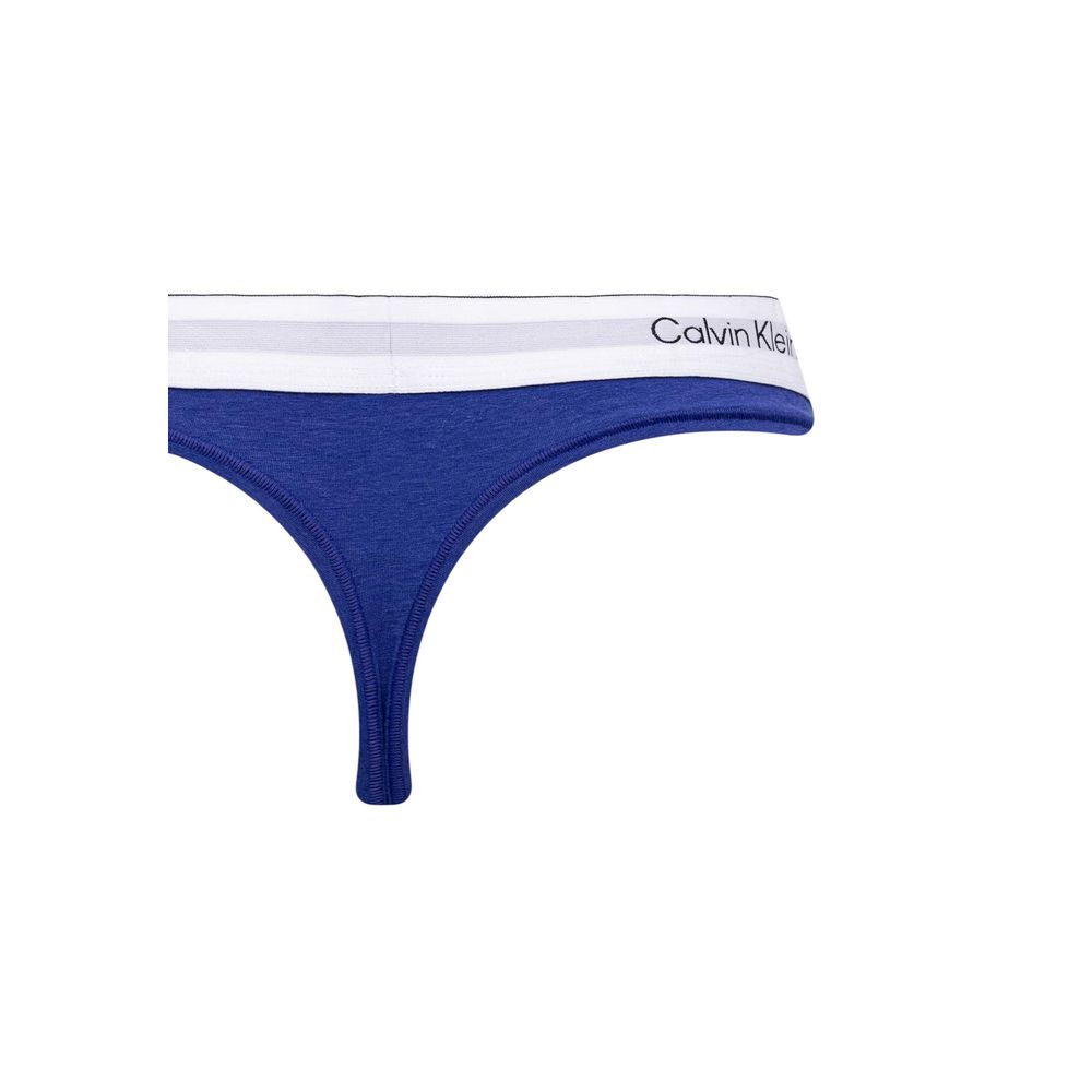 Blaue Baumwoll-Panty Calvin Klein Underwear