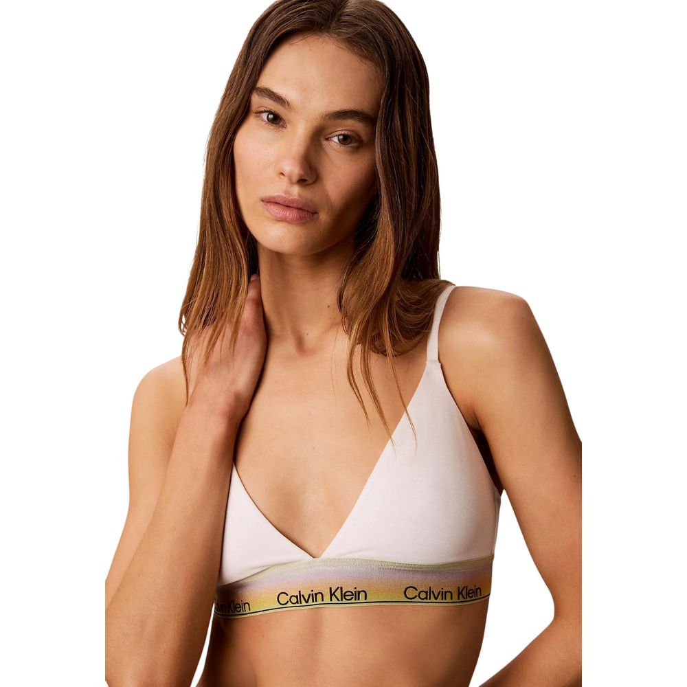 Weißer Baumwoll-BH Calvin Klein Underwear