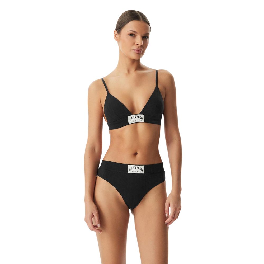 Schwarzer Baumwoll-BH Calvin Klein Underwear