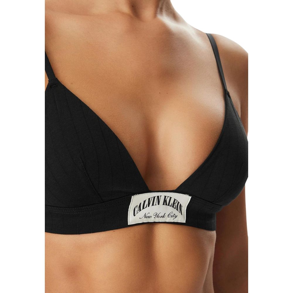 Schwarzer Baumwoll-BH Calvin Klein Underwear