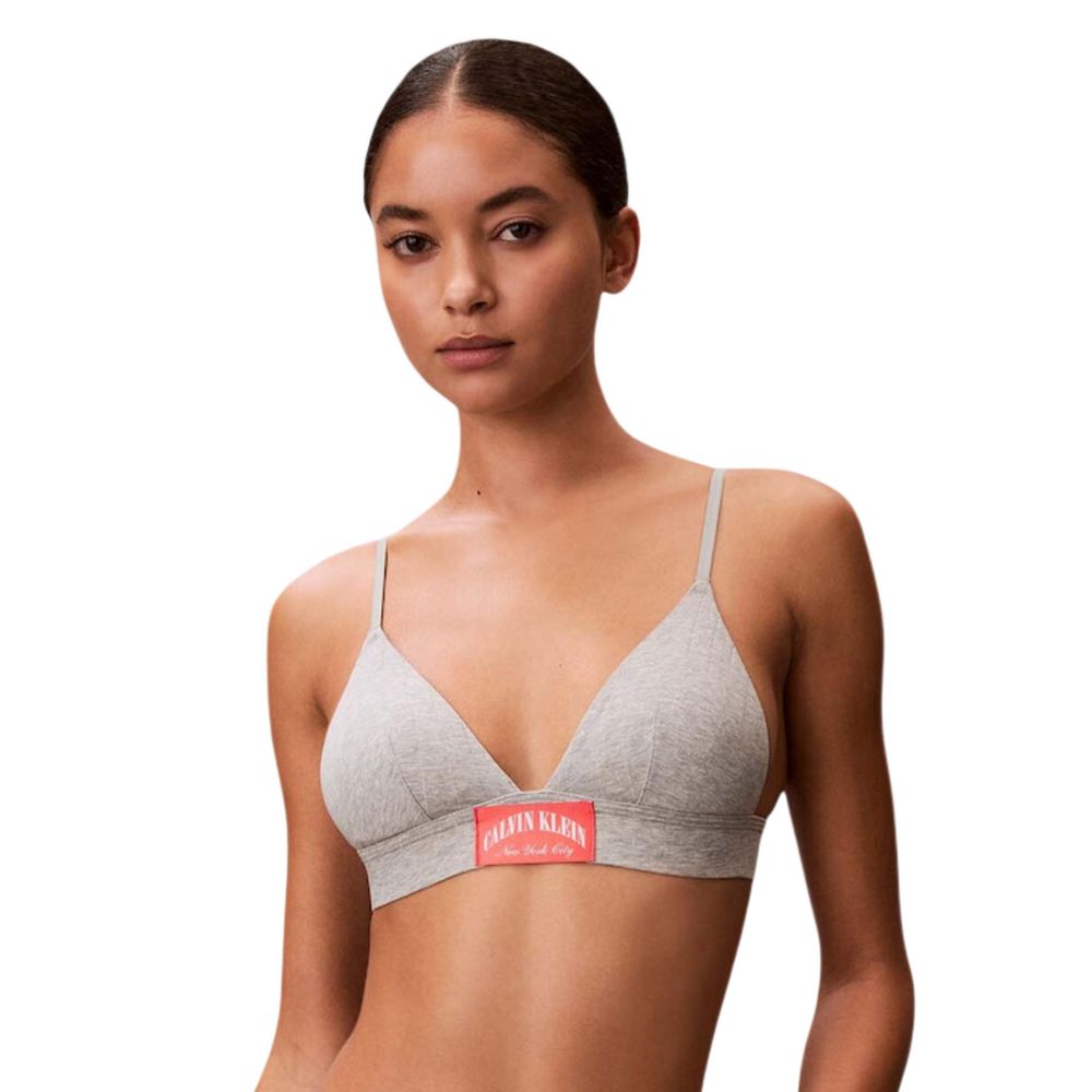 Grauer Baumwoll-BH Calvin Klein Underwear