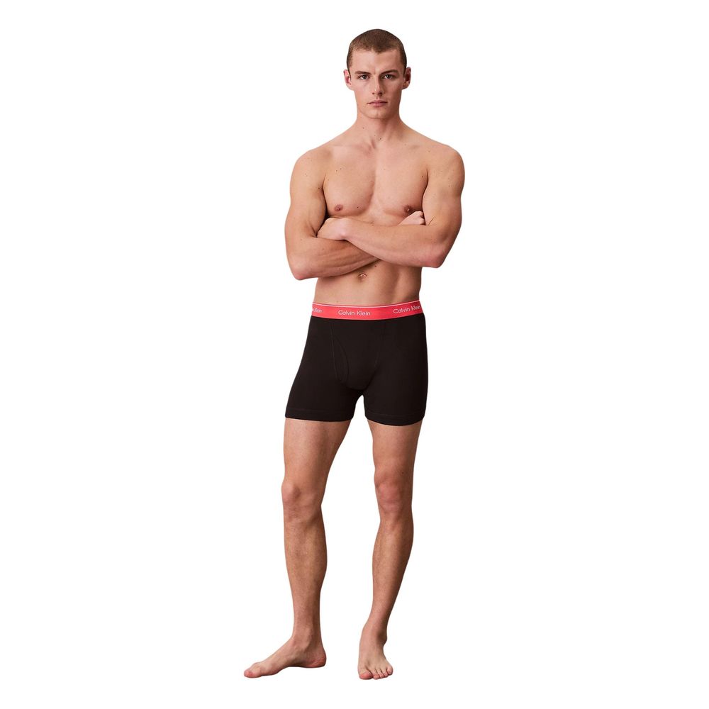 Schwarze Baumwollboxershorts Calvin Klein Underwear