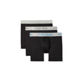 Schwarze und weiße Boxershorts aus recyceltem Polyester Calvin Klein Underwear