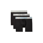 Schwarze und weiße Boxershorts aus recyceltem Polyester Calvin Klein Underwear