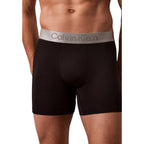 Schwarze und weiße Boxershorts aus recyceltem Polyester Calvin Klein Underwear