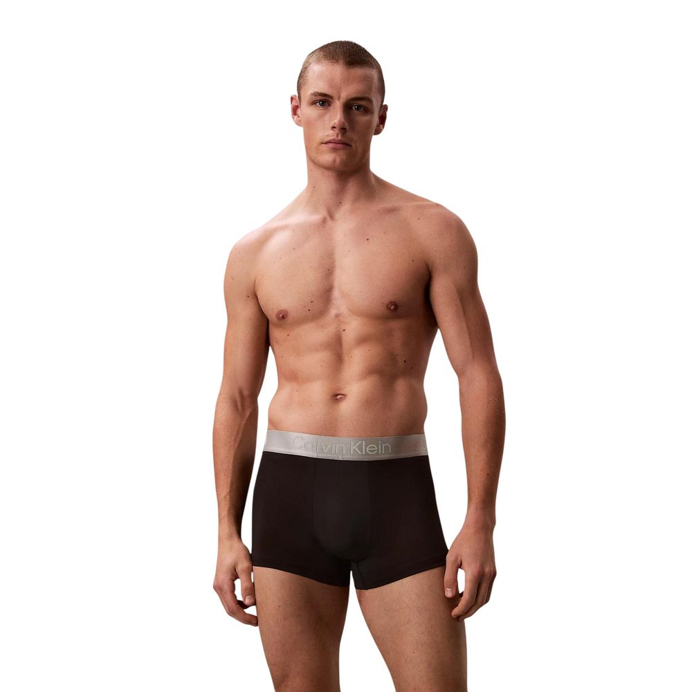 Boxershorts aus recyceltem Polyester in Schwarz und Weiß Calvin Klein Underwear