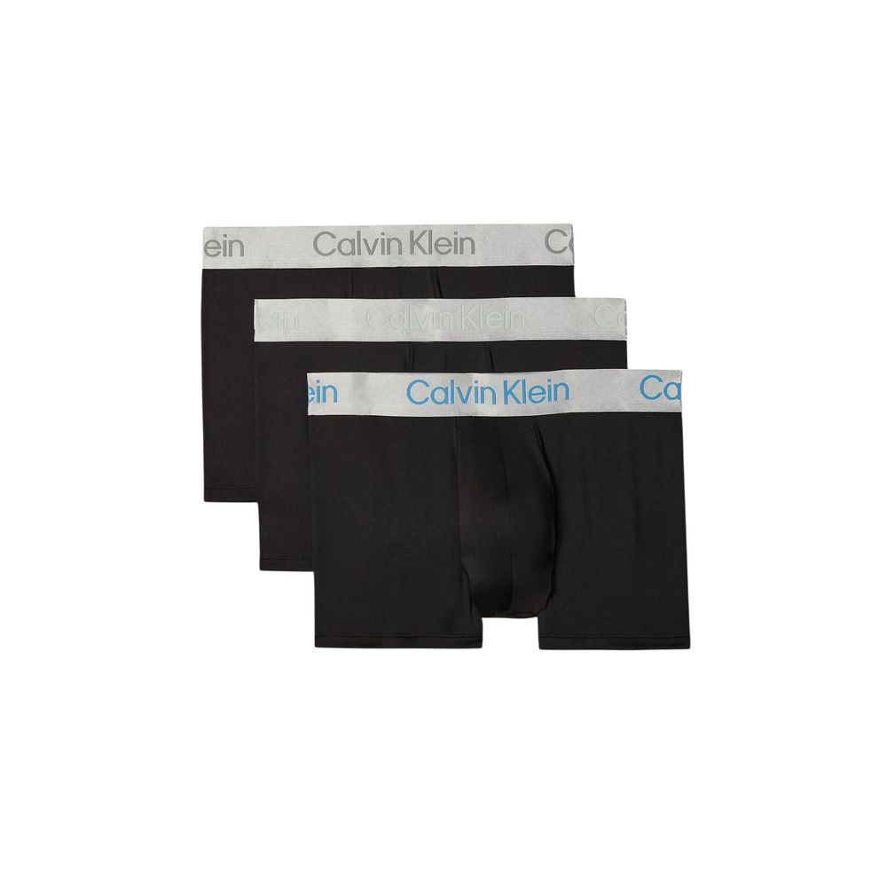 Boxershorts aus recyceltem Polyester in Schwarz und Weiß Calvin Klein Underwear