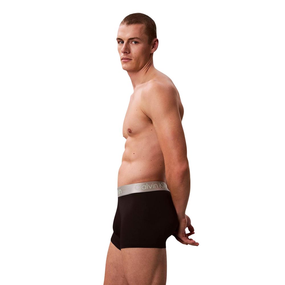 Boxershorts aus recyceltem Polyester in Schwarz und Weiß Calvin Klein Underwear