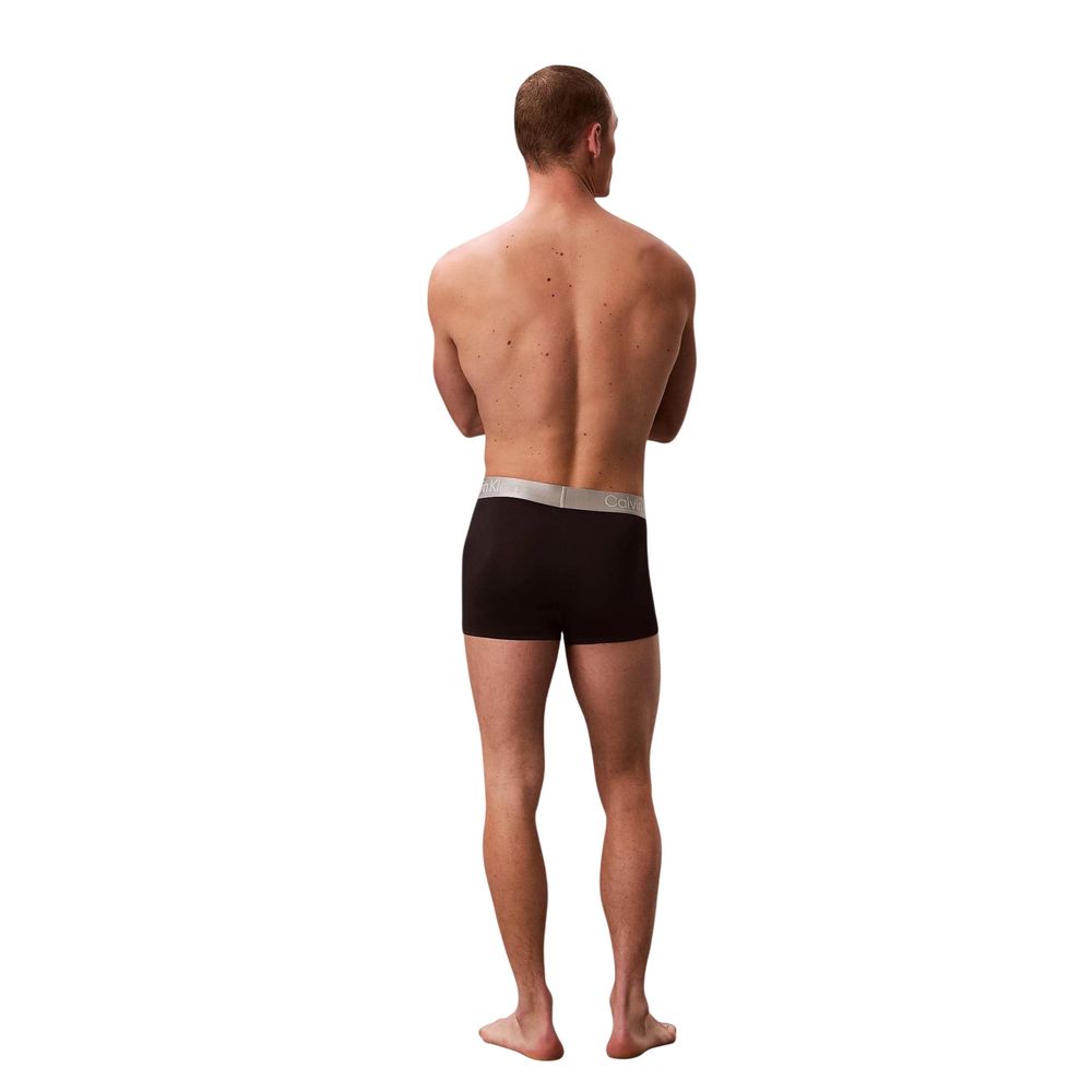 Boxershorts aus recyceltem Polyester in Schwarz und Weiß Calvin Klein Underwear