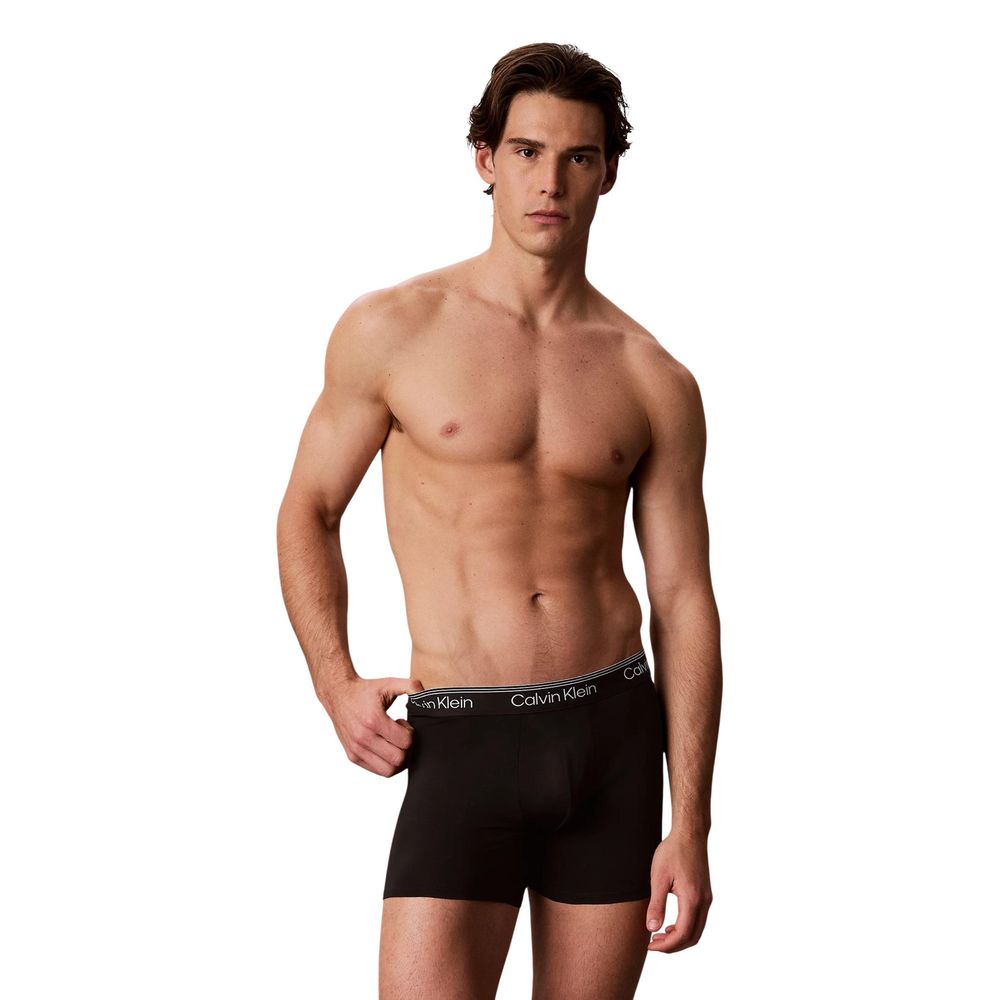 Graue Boxershorts aus recyceltem Polyester Calvin Klein Underwear