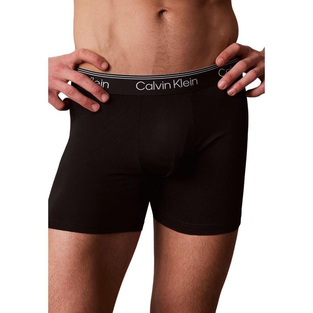 Graue Boxershorts aus recyceltem Polyester Calvin Klein Underwear