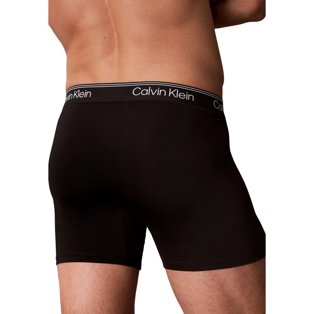Graue Boxershorts aus recyceltem Polyester Calvin Klein Underwear