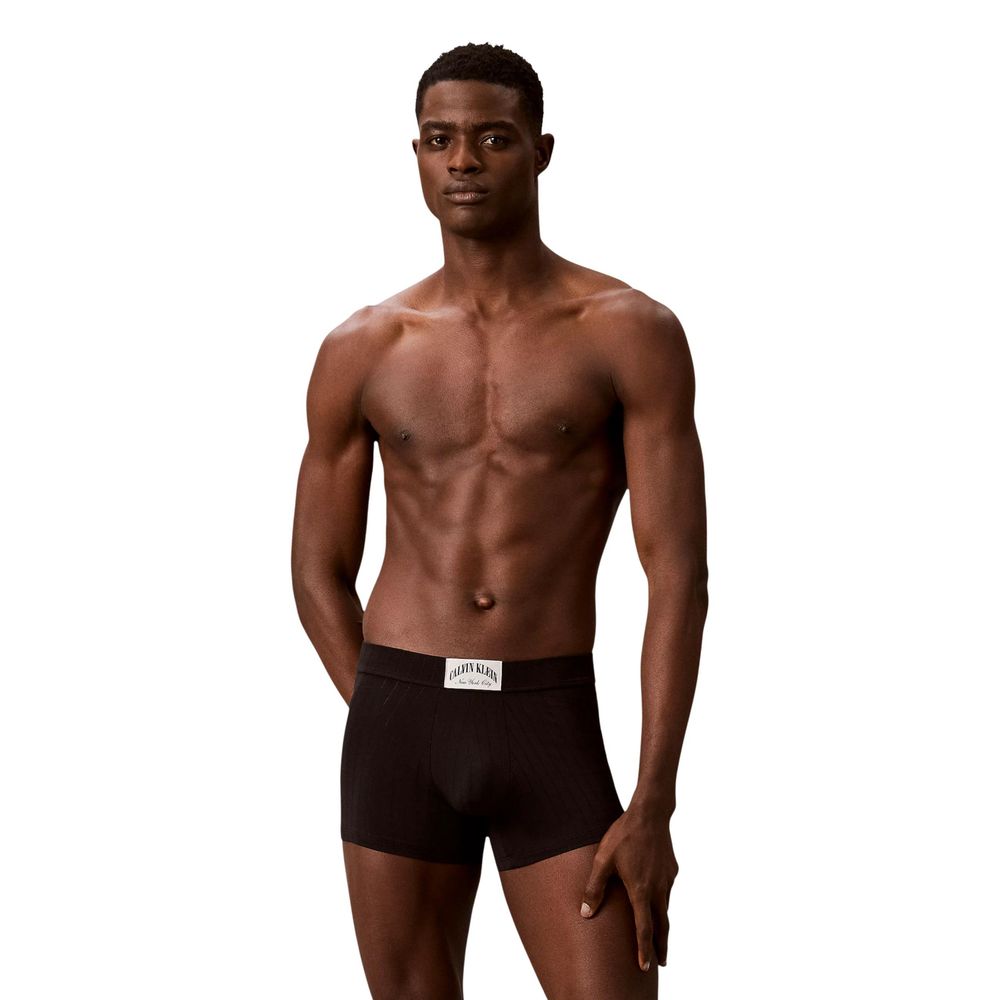 Schwarze Baumwollboxershorts Calvin Klein Underwear