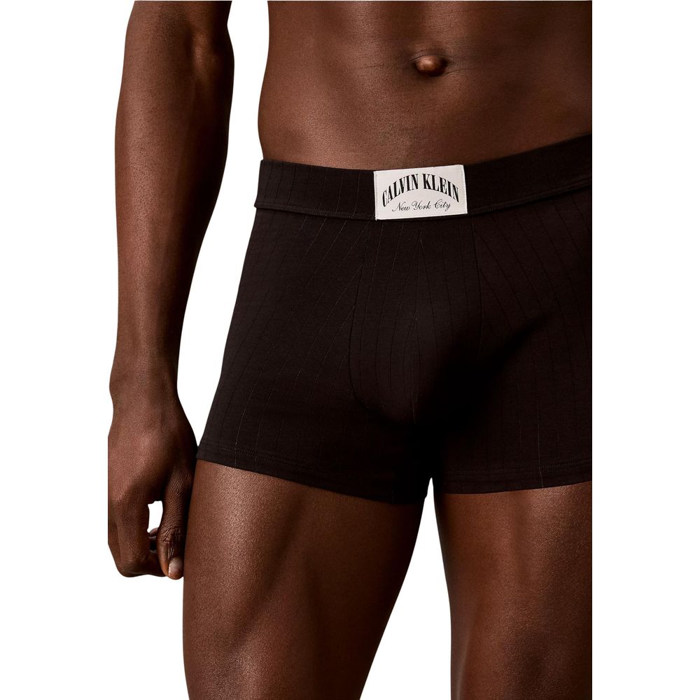 Schwarze Baumwollboxershorts Calvin Klein Underwear
