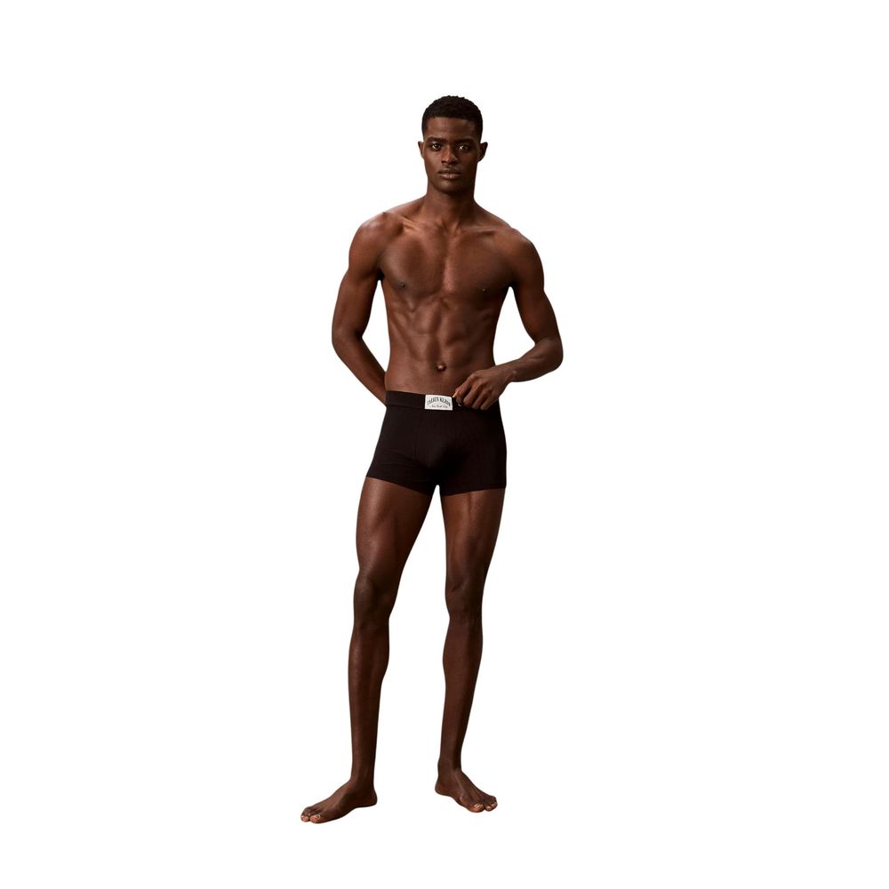 Schwarze Baumwollboxershorts Calvin Klein Underwear