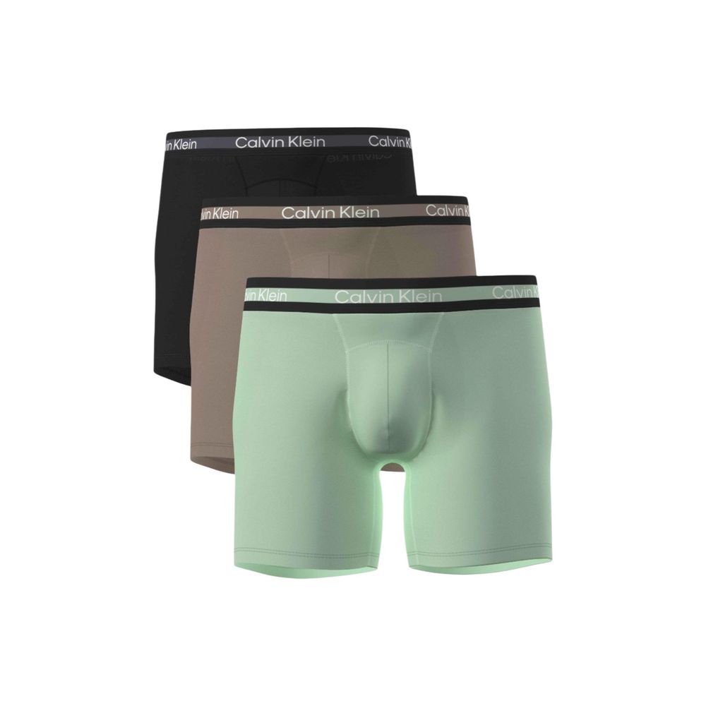 Bicolor Recycled Polyester Boxers Calvin Klein Underwear