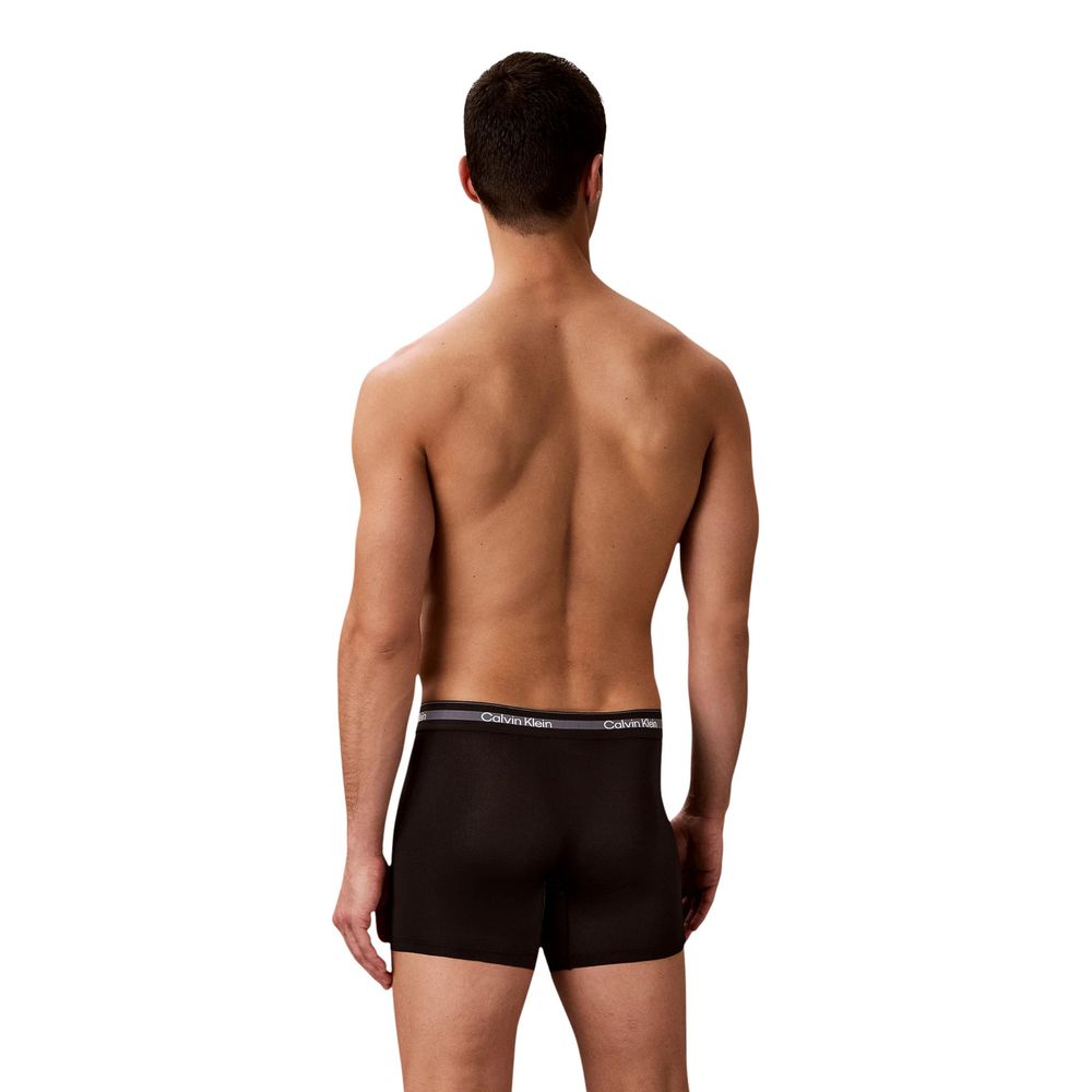 Schwarze Boxershorts aus recyceltem Polyester Calvin Klein Underwear