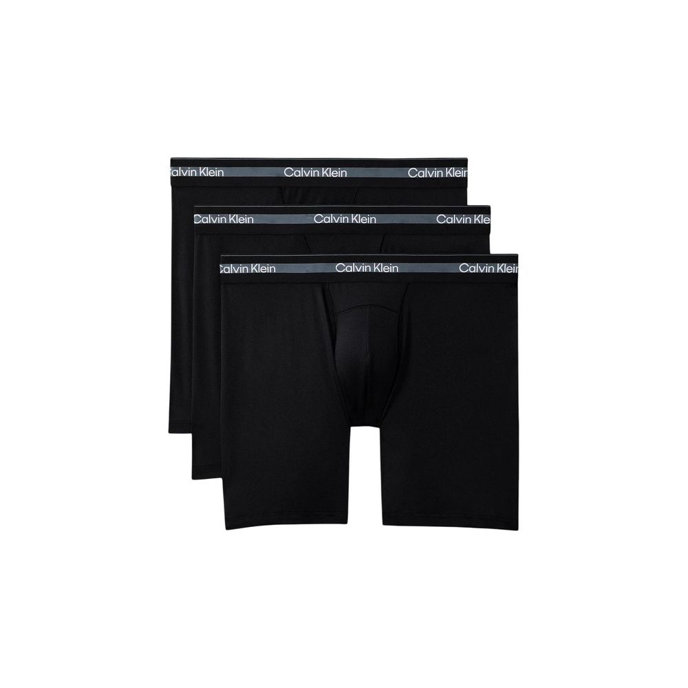 Schwarze Boxershorts aus recyceltem Polyester Calvin Klein Underwear