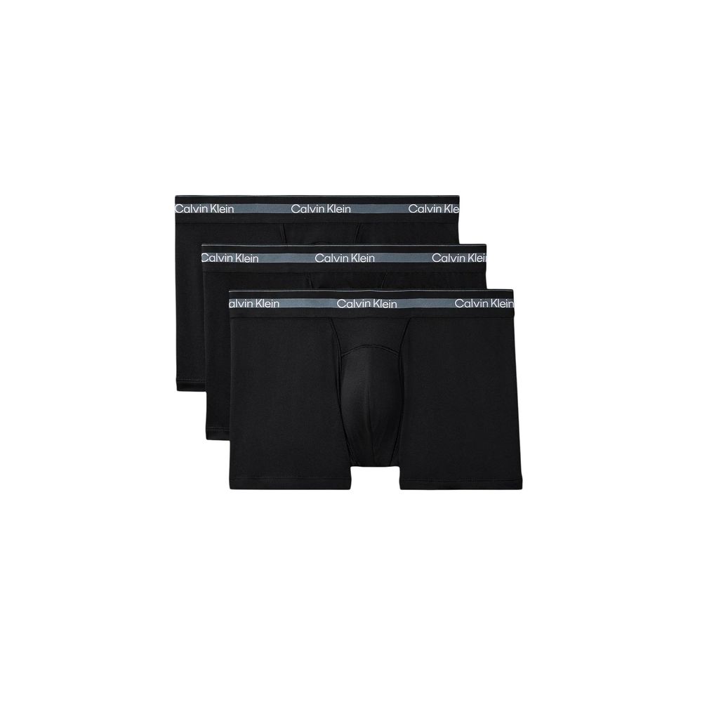 Schwarze Boxershorts aus recyceltem Polyester Calvin Klein Underwear