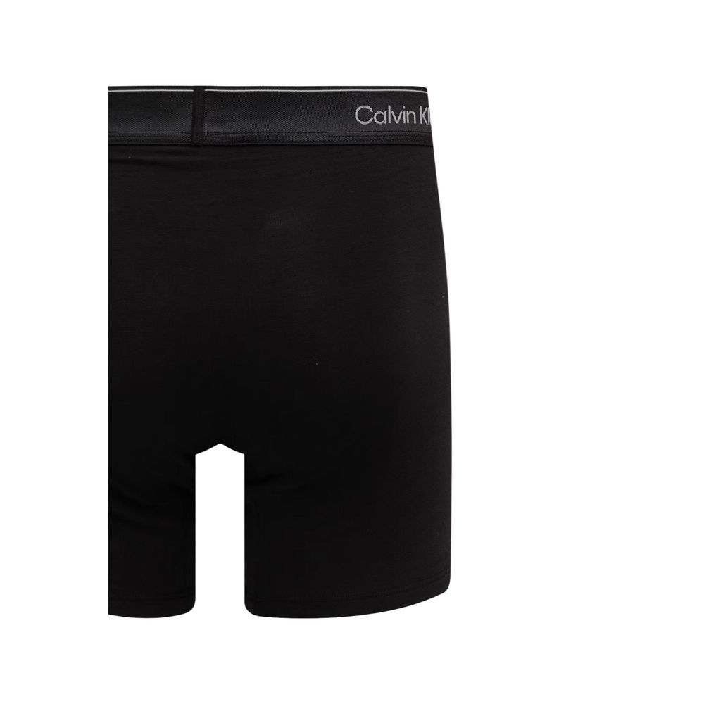 Schwarze Baumwollboxershorts Calvin Klein Underwear