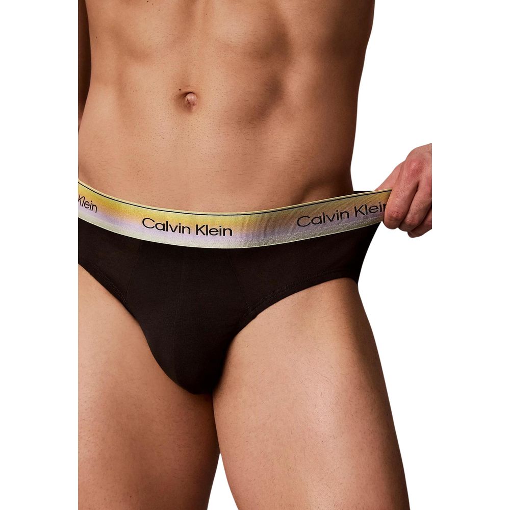 Schwarze Baumwoll-Slips Calvin Klein Underwear