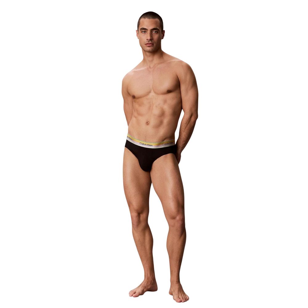 Schwarze Baumwoll-Slips Calvin Klein Underwear