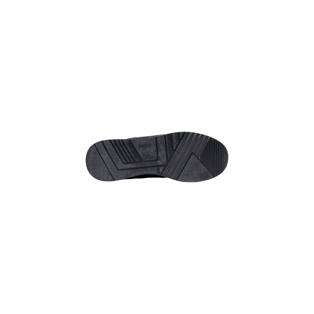 Graue Leder-Sneaker im Athletic-Look Guess