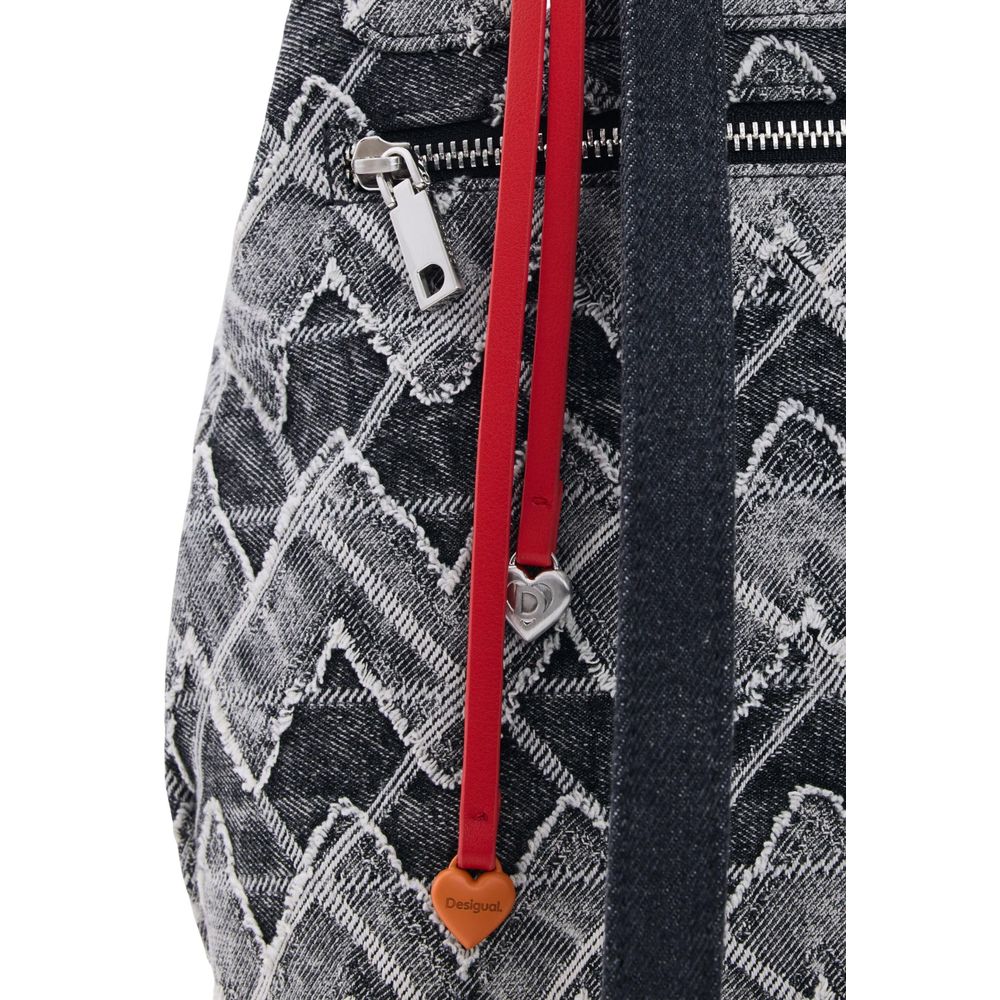 Schwarzer Rucksack aus Polyester Desigual