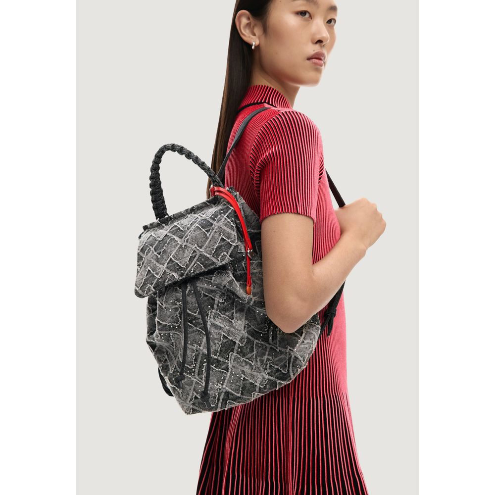 Schwarzer Rucksack aus Polyester Desigual