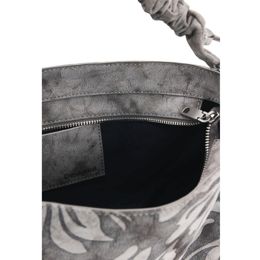 Graue Baumwolltasche Desigual