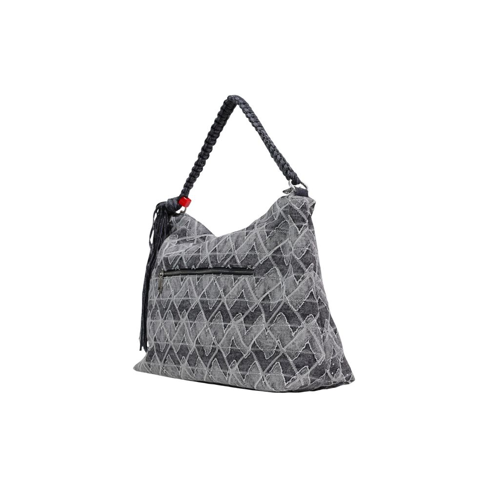 Blaue Baumwoll-Handtasche Desigual