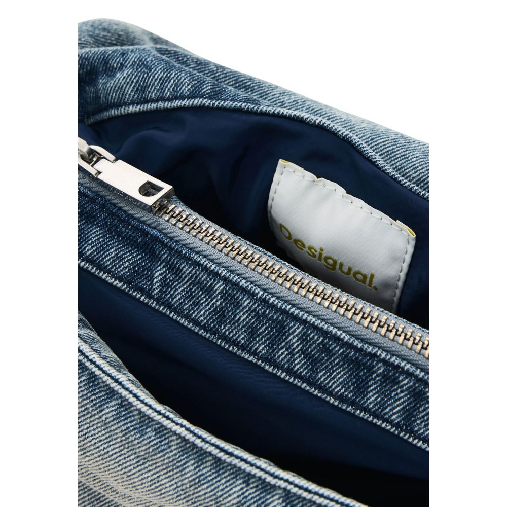 Blaue Damentasche aus Polyester Desigual