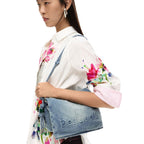 Blaue Damentasche aus Polyester Desigual