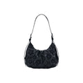 Schwarze Baumwoll-Handtasche Desigual