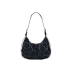 Schwarze Baumwoll-Handtasche Desigual