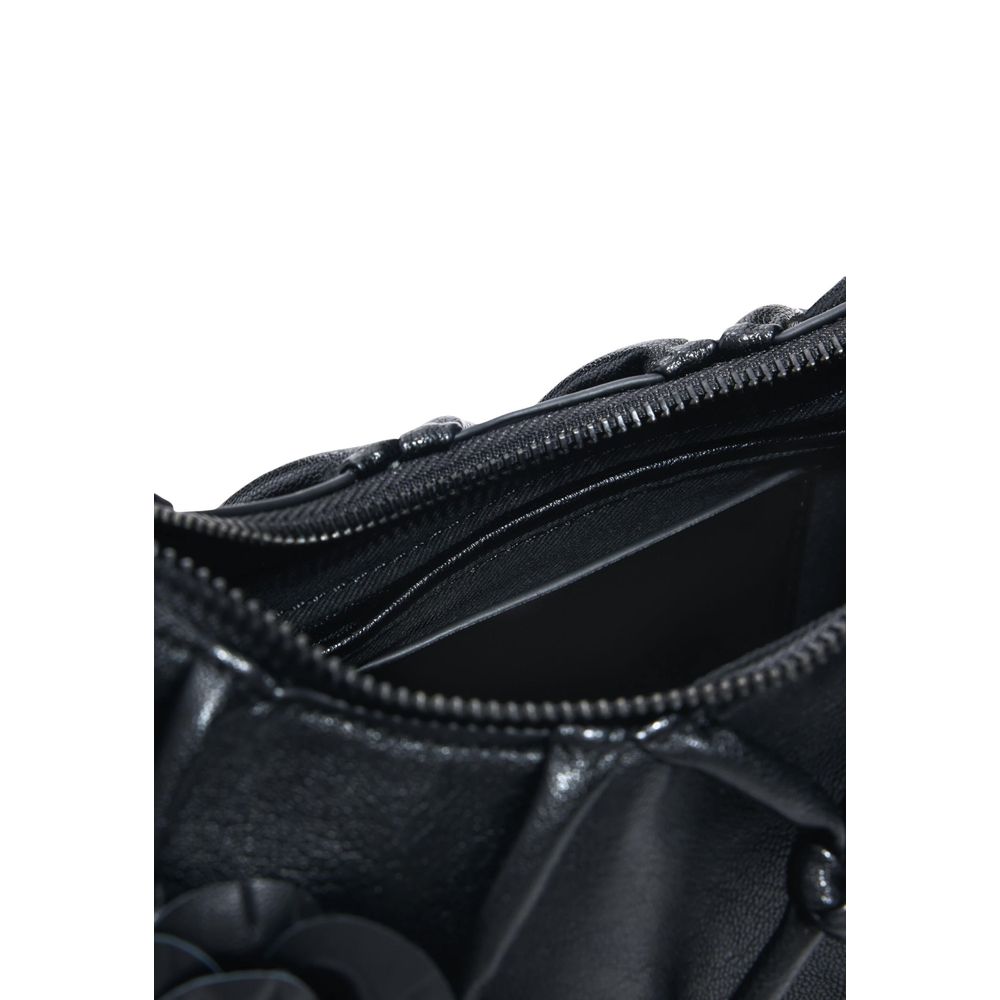 Schwarze Baumwoll-Handtasche Desigual