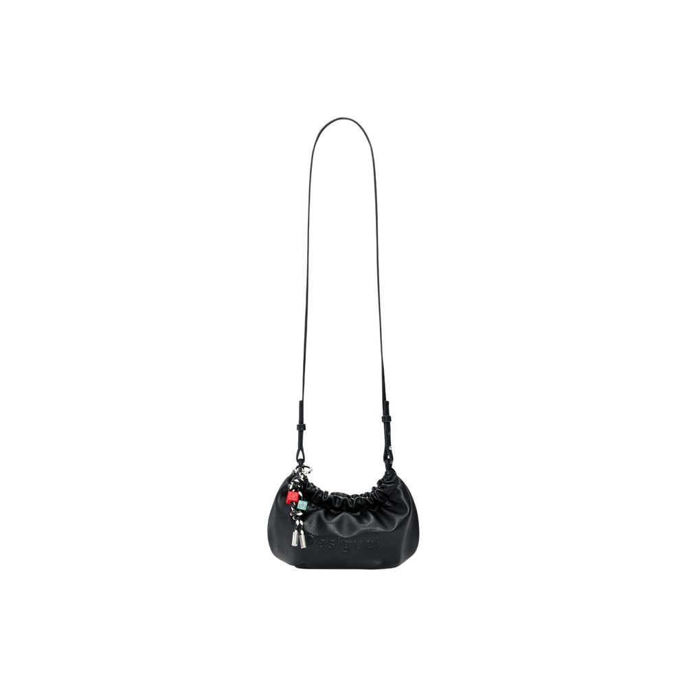 Schwarze Handtasche aus Polyester Desigual
