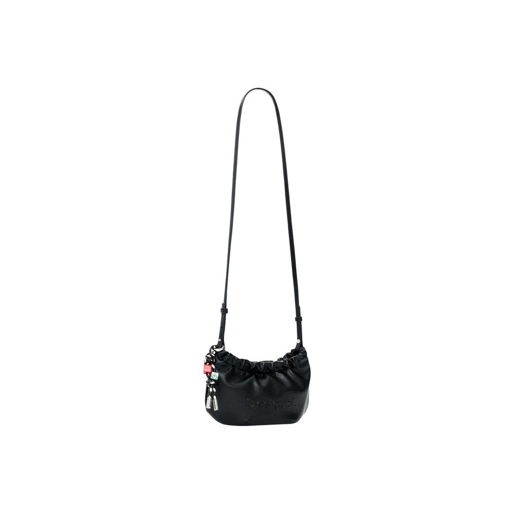Schwarze Handtasche aus Polyester Desigual