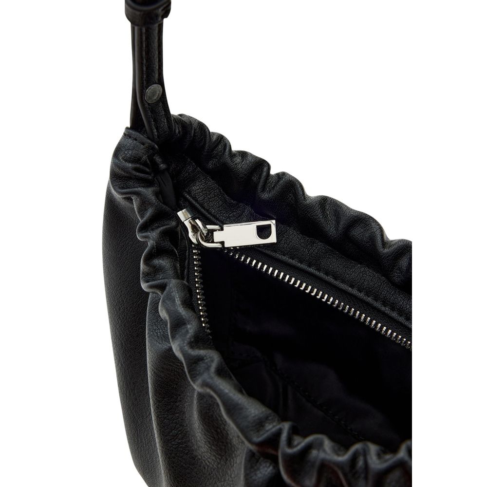 Schwarze Handtasche aus Polyester Desigual